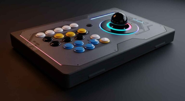 Arcade Multi Game Controller Panel Spinner and Tricker Stick