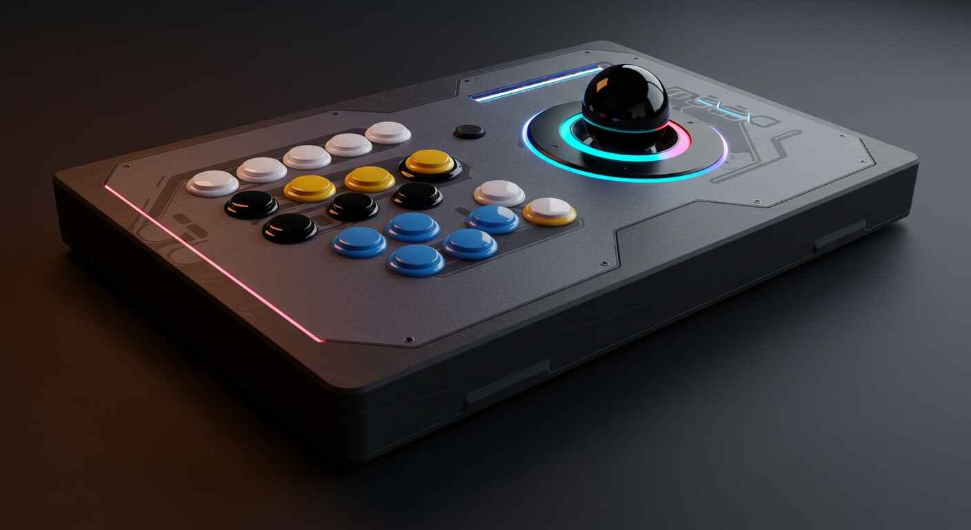 Arcade Multi Game Controller Panel Spinner and Tricker Stick